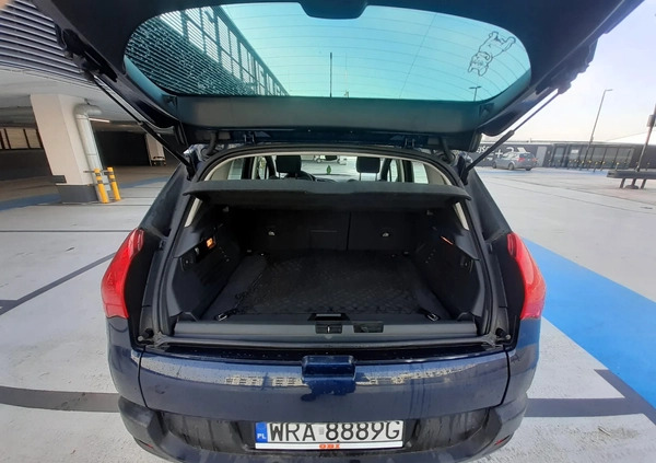 Peugeot 3008 cena 24999 przebieg: 184000, rok produkcji 2009 z Warszawa małe 191